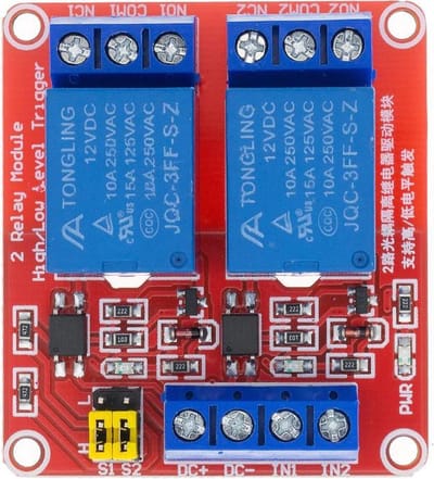 OTRONIC® 12v Relais module 2-kanaals
