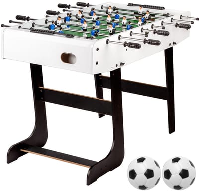 NORTH Durham Voetbaltafel Wit Foldy