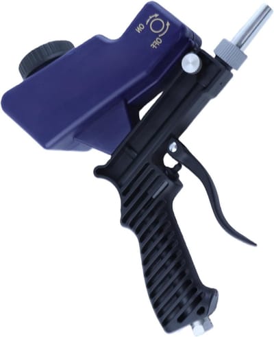 Complete Sandblaster Kit voor het Verwijderen van Roest, Vuil en Verf, Ideaal voor DIY Projecten en Glasetsen