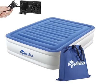 Zelfopblazend Luchtmatras met Elektrische Pomp - Ideaal als Logeerbed en Campingmatras