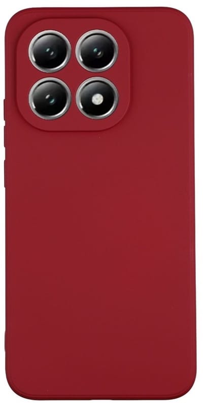 Coverup Hoesje - Geschikt voor Xiaomi 15T Hoesje - Coverup Colour TPU Back Cover - Wine Red