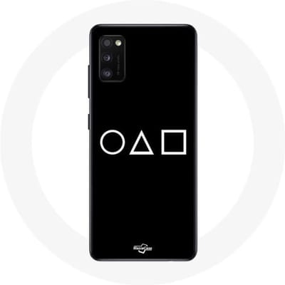 Coque - Samsung - Galaxy A41 - Souple - Noir - Squid Game - Protection téléphone noir
