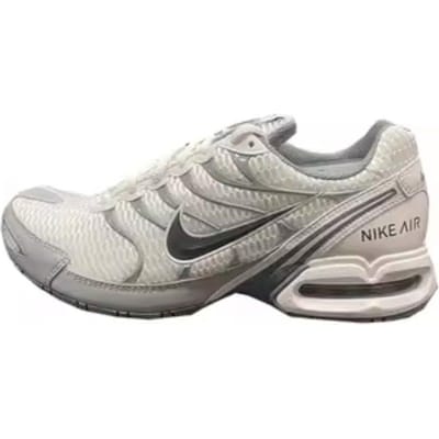 Nike Air Max Torch 4 Wit Heren Sneakers Antraciet-Wolfsgrijs 343846-100 44.5 white