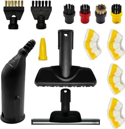 Geschikt voor Karcher SC1 SC2 SC4 SC5 stoomreinigingsdoek, mophoes, nylon, koperborstel, accessoire set - Stijl 13