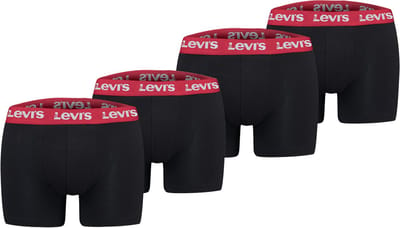Pack of 4 men's Levis REPEAT LOGO BOXER boxer shorts underwear pants