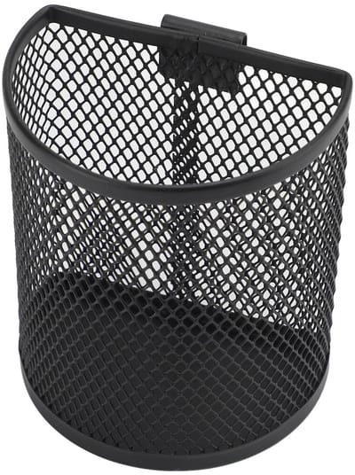 Dailygoods- Penhouder Grote Capaciteit - Bureau Organizer - Wandbevestiging - Metalen Organizer - Opslag voor Kantoor/School - Ruimtebesparend Design - Bureauorganizer