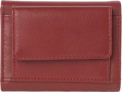Voi Zachte Toni portemonnee leer 9 cm - Unisex - Horizontaal - granat
