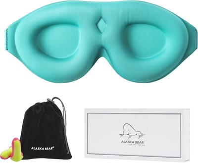 Verduisterend Slaapmasker met 3D Oogcups en Oordopjes - Perfect voor Ontspanning en Reizen