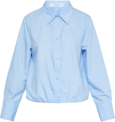 SISTERS POINT Gufo-sh - Dames Blouse - L. Blue - Maat XL