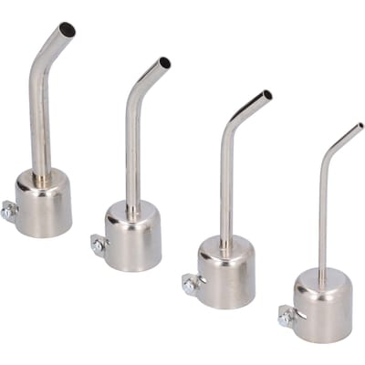 4 stuks Heteluchtpistool Mondstukset Verlengde Elleboog 850 BGA Soldeer Desoldeerstation Accessoire