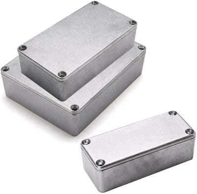 Waterdichte Diecast Aluminium Behuizing voor Elektronische Projecten - 112x61x32mm