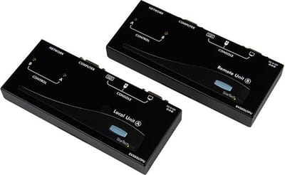 StarTech.com USB VGA KVM Console Extender over CAT5 UTP: USB VGA KVM-console-extender via CAT5 UTP
