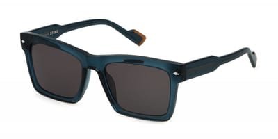 Sting SST512 Blu trasparente lucido 55/19/145 MAN Zonnebrillen