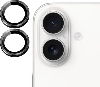 Screenprotector Camera geschikt voor Apple iPhone 16 - Beschermglas Camera Glas