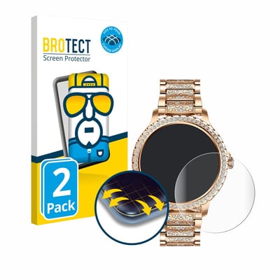 BROTECT - Screenprotector voor LIGE BW1845A-CC 1.32" - Folie Beschermfolie transparant volledig dekking - 2 Stuks