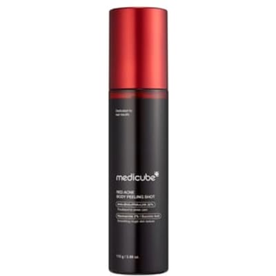 Medicube - Red Acne Body Peeling Shot - Acne - AHA - BHA - PHA - LHA - Serum - Reinigend - 110 g - Korean Skincare