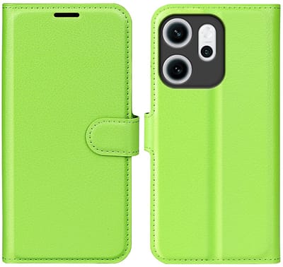 Coverup Hoesje - Geschikt voor OPPO Reno14 F / FS Hoesje - Coverup Book Case - Groen