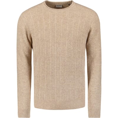 No Excess Pullover Crewneck Melange Cables Kit Größe: 3XL | Pullover Outlet | Herren