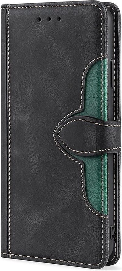 Hoesje geschikt voor iPhone 7 - Bookcase - Pasjeshouder - Portemonnee - Kunstleer - Zwart