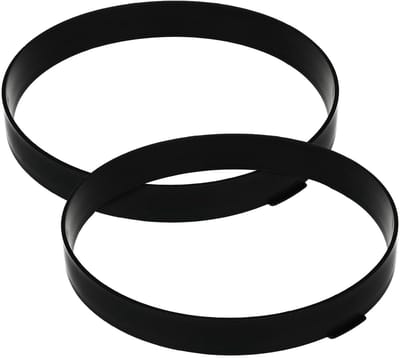 Beton Mallen - Tuinpad Stenen - Loopbrug Maken - Herbruikbaar Plastic - 2 Stuks - Zwart