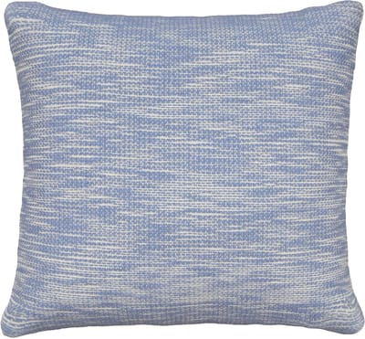 Urbane Hide | Kussenhoezen | Kussenhoes | Kussenhoesjes | Sierkussen | 45x45 cm | Ocean Mist Geweven | Katoen | Blauw en Wit | Zonder binnenkussen