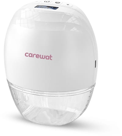 Carewat Flow Pro C2 – Handsfree Elektrische Borstkolf – BPA-vrij – Stil, Draadloos & Lekvrij – 12 Niveaus