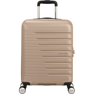 American Tourister Koffer - Flashline Spinner (4wiel) 55cm Handbagage - Ivory Gold - 2.6 kg