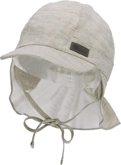 Kinder Muts - Baby Hoedje - Buiten Bescherming - Met Nek Bescherming - 49 cm - Donkergroen