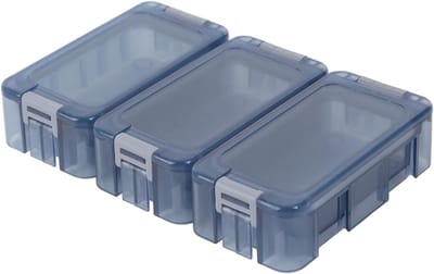 Kleine Visgerei Box - Vissendoos Organizer - Vissen Gear Opbergen - Nachtgloed Functie - 12 x 8 x 3 cm