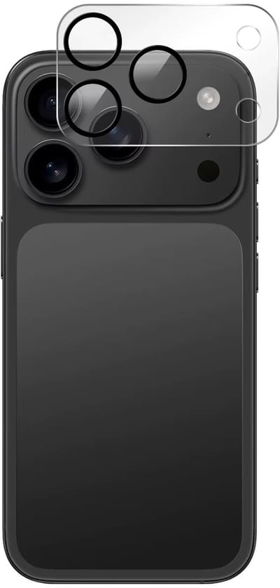 VOWLUX Camera Lens Protector voor iPhone 17 Pro Max – Screenprotector Camera Lens 9H Gehard Glas – Full Cover – Extra Sterk, Krasbestendig, HD Helder – Beschermglas voor Cameralens