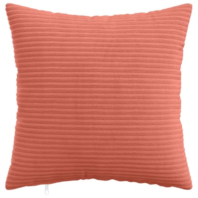 vidaXL - Kussensloop - 6 - pcs - HEERLEN - Rood - Oranje - 30 - x - 30 - cm - corduroy