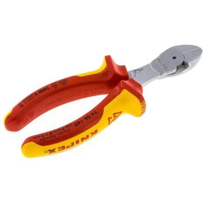 Knipex Krachtzijkniptang 160mm VDE-Getest Tot 1000V