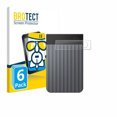 Screenprotector 6 Stuks voor PLAUD Note Pro Beschermglas transparant