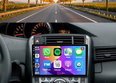 Autoradio 2/32 met Carplay en Android auto | Geschikt voor Toyota Corolla Verso R20 2009-2019 | Radio scherm met Navigatie | 2009 2010 2011 2012 2013 2014 2015 2016 2017 2018 2019
