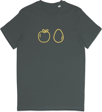 Dames Heren T Shirt Klussen - Appeltje Eitje - Grappig Cadeau voor Doe Het Zelvers - Grijs - XS
