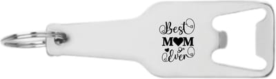 Akyol - best mom ever flesopener - Moeder - mama - moederdag - cadeau - verjaardag - 105 x 25mm