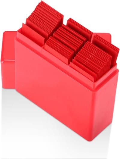 300 Stuks Tandheelkundig Articulatiepapier met Plastic Dispenser - Tandheelkundige Benodigdheden voor Nauwkeurige Behandelingen en Diagnoses
