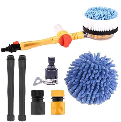 Vrachtwagen Wasborstel - Auto Onderhoud - Voertuig Reinigen - Krasvrije Bescherming - 52 cm - Blauw