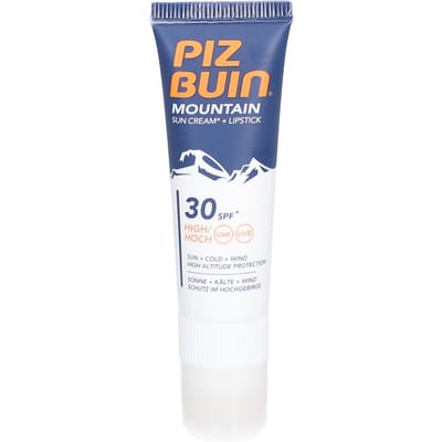 Piz Buin® Mountain Zonnecrème + Lippenbalsem SPF30 20 Balsem