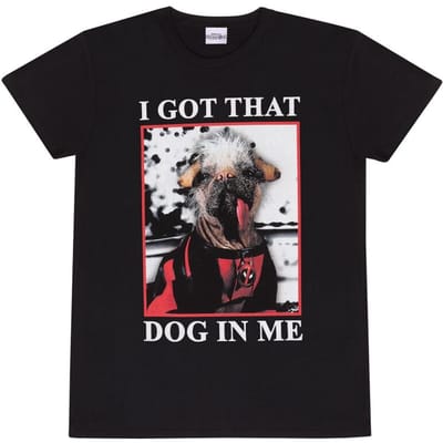 Deadpool - Disney T-shirt - 3 - Deadpool & Wolverine - Got That Dog - S tot XL - voor Mannen - zwart