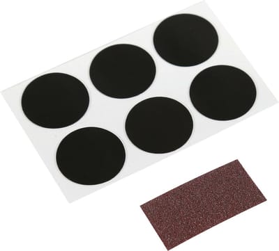 Lampa Stick & Go Kit - 6 Zelfklevende Reparatiepleisters - Zonder Lijm - Ø25mm - Snel en Eenvoudig - Ideaal voor Fietsen en Outdoor