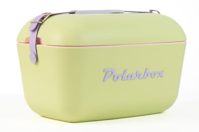 Polarbox Koelbox met Schouderband - Lime-Lilac - 20 Liter