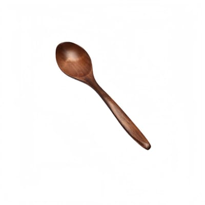 5 stuks - Nanmu houten lepels - Huishoudlepels - Keukengerei - Geschikt voor soepen en pap - 17,5*4 cm - Koffiekleur