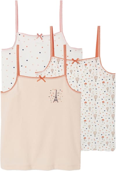 Vertbaudet Set van 3 leuke tanktops voor meisjes