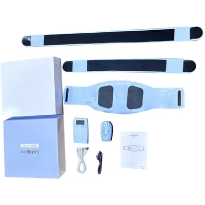 Nieuw EMS Buikfitnessapparaat, Vetreductieriem, Vetexplosie Vibratie, Kleine Taille, Dunne Buik Artefact Unisex