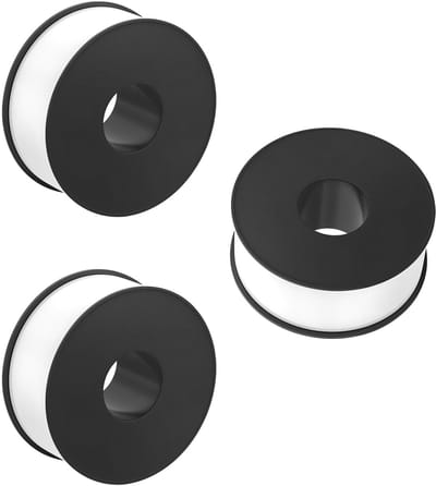 Dailygoods- PTFE Tape Waterdicht - Draadafdichtband - 15mm x 6m - Schokbestendig - Koud/warm waterbestendig - Hoge dichtheid en elasticiteit - Dichtingstape
