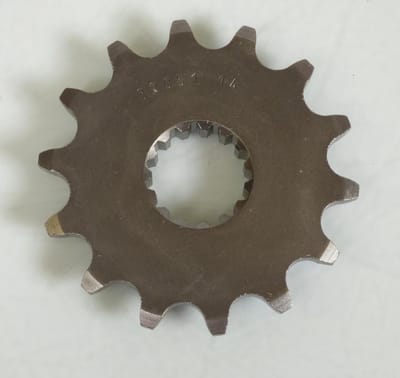 Pignon de sortie de boite Esjot pour Moto KTM 400 LC4 GS 1993 à 1998 14 dents pas 520 Neuf