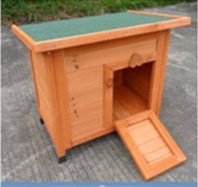 Topmast Buitenhok voor Knaagdieren hout 42 x 51 x 43 cm