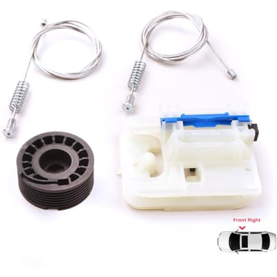 BWR5227 Kit de réparation de lève-vitre avant droit pour Fiat Tipo MK2 356 357 Egea 2015-On 4/5 portes 52072856