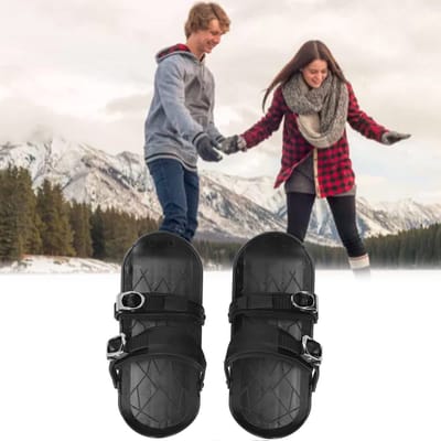aladdien - Mini Korte Skischaatsen - Sneeuwschaatsen - Verstelbare Ski's voor Winterschoenen - Ideaal voor Beginners - Snowblades - Buitenskiën - Wi...
